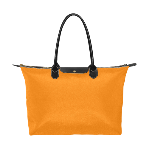 color UT orange Single-Shoulder Lady Handbag (Model 1714)