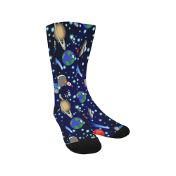 Galaxy Universe - Planets,Stars,Comets,Rockets Trouser Socks