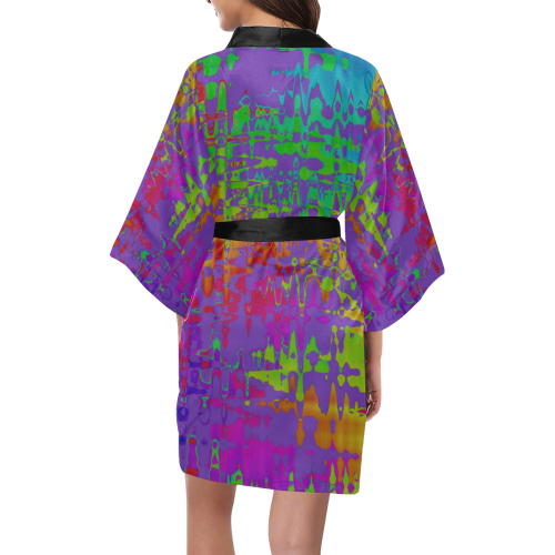 Abstract 05 Kimono Robe