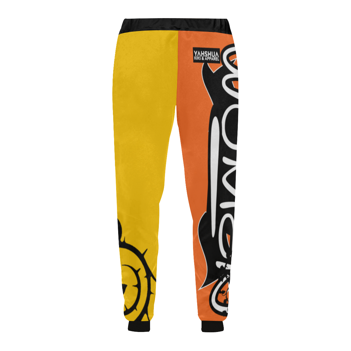 Yellow/Orange Unisex All Over Print Sweatpants (Model L11)