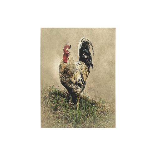 Country Rooster Photo Panel for Tabletop Display 6"x8"