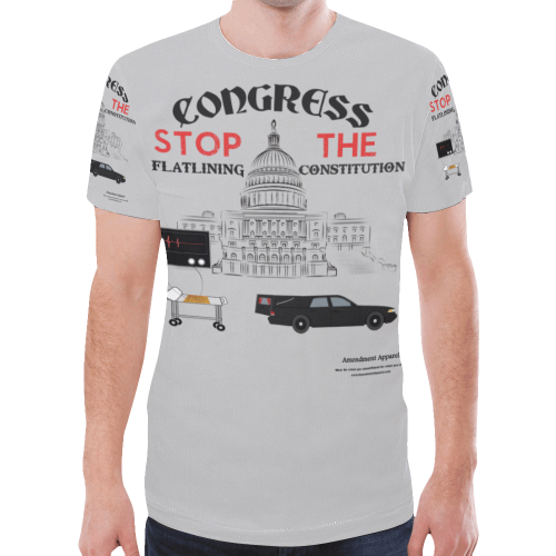 congressional Plea New All Over Print T-shirt for Men (Model T45)