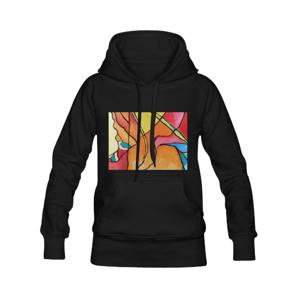 ABSTRACT Men's Classic Hoodie (Remake) (Model H10)