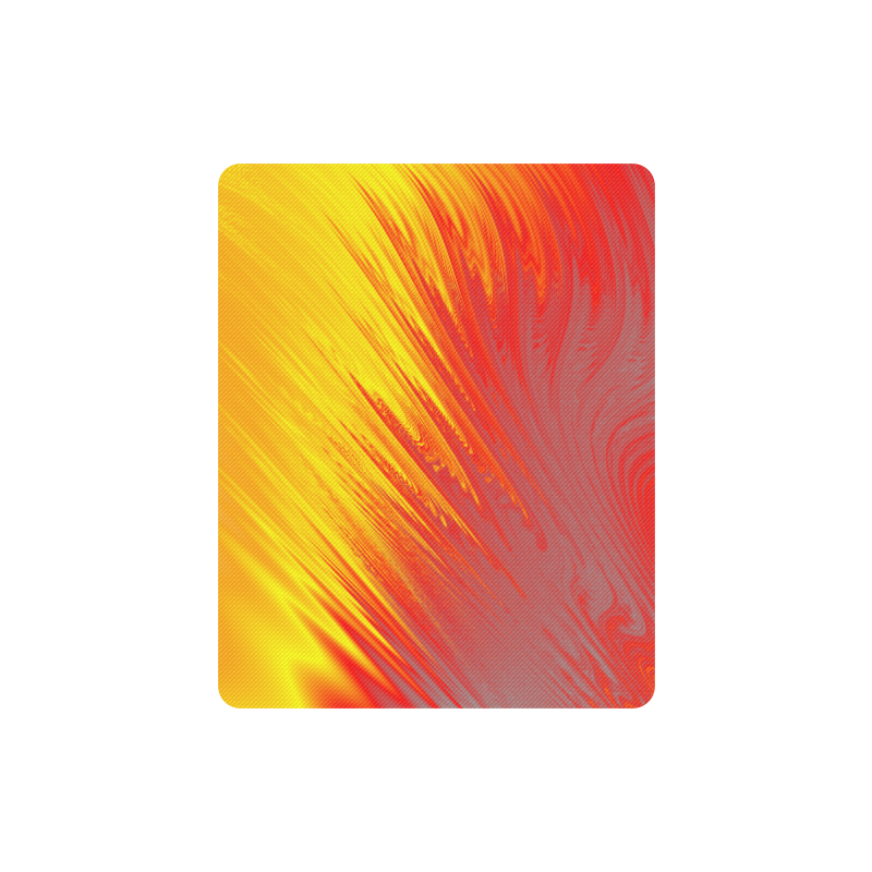 Flames Abstract Rectangle Mousepad