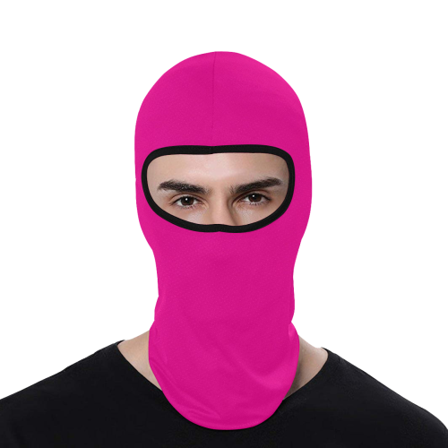 Motorcycle Face Mask pink All Over Print Balaclava