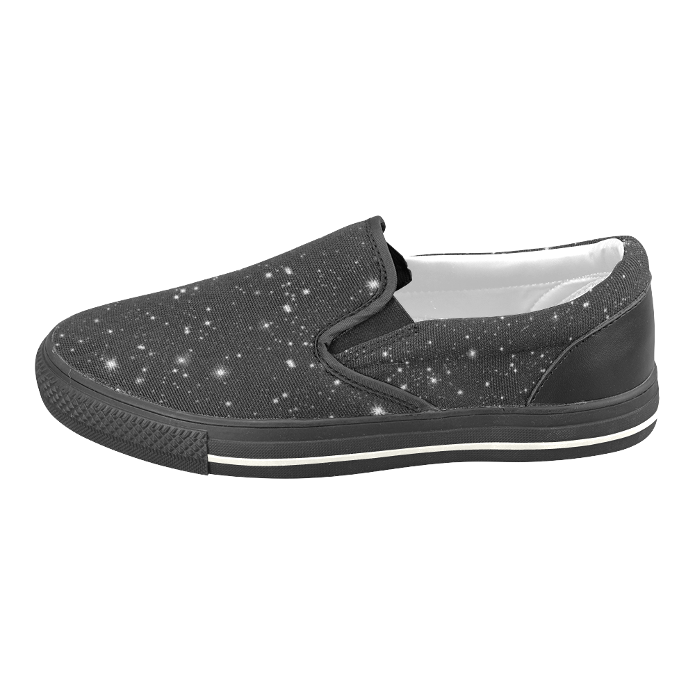 Stars in the Universe Women's Slip-on Canvas Shoes/Large Size (Model 019)