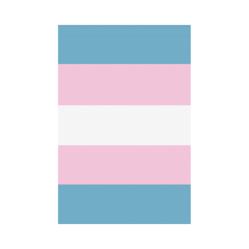 Transgender Flag Garden Flag 12‘’x18‘’（Without Flagpole）