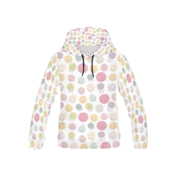 Colorful Cupcakes All Over Print Hoodie for Kid (USA Size) (Model H13)