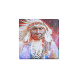 Crazy Horse Canvas Print 8"x8"