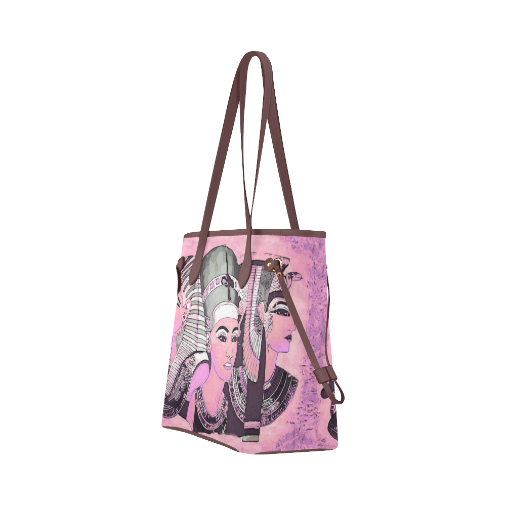 The pharaoh’s Clover Canvas Tote Bag (Model 1661)