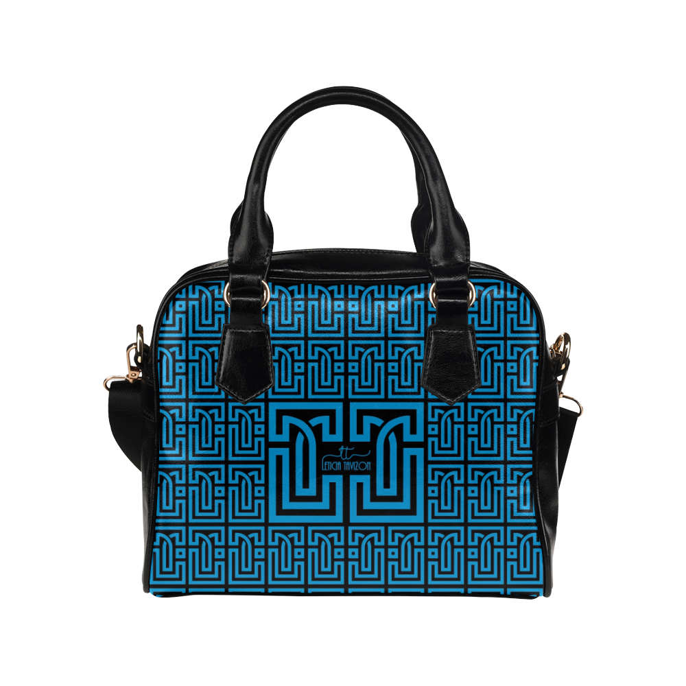 Main Product Blue Shoulder Handbag (Model 1634)