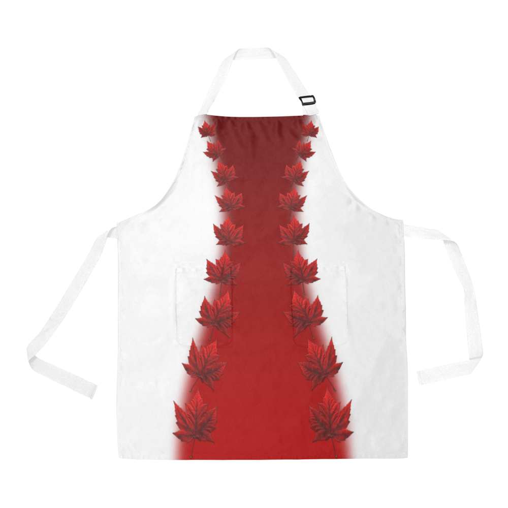 Canada Maple Leaf Aprons All Over Print Apron