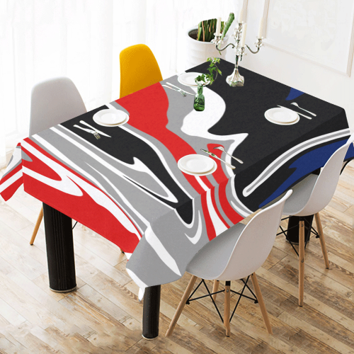 againstthetide Cotton Linen Tablecloth 60" x 90"