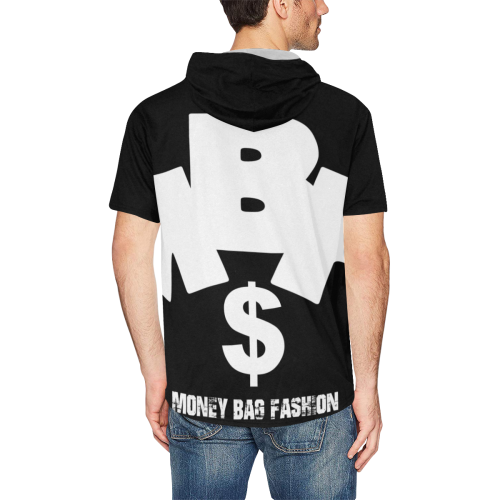 MBF hoodie All Over Print Short Sleeve Hoodie for Men (Model H32)