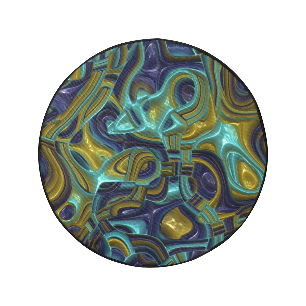 Abstract Art Deco 13 by JamColors 34 Inch Spare Tire Cover