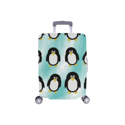 Penguins Luggage Cover/Small 18"-21"