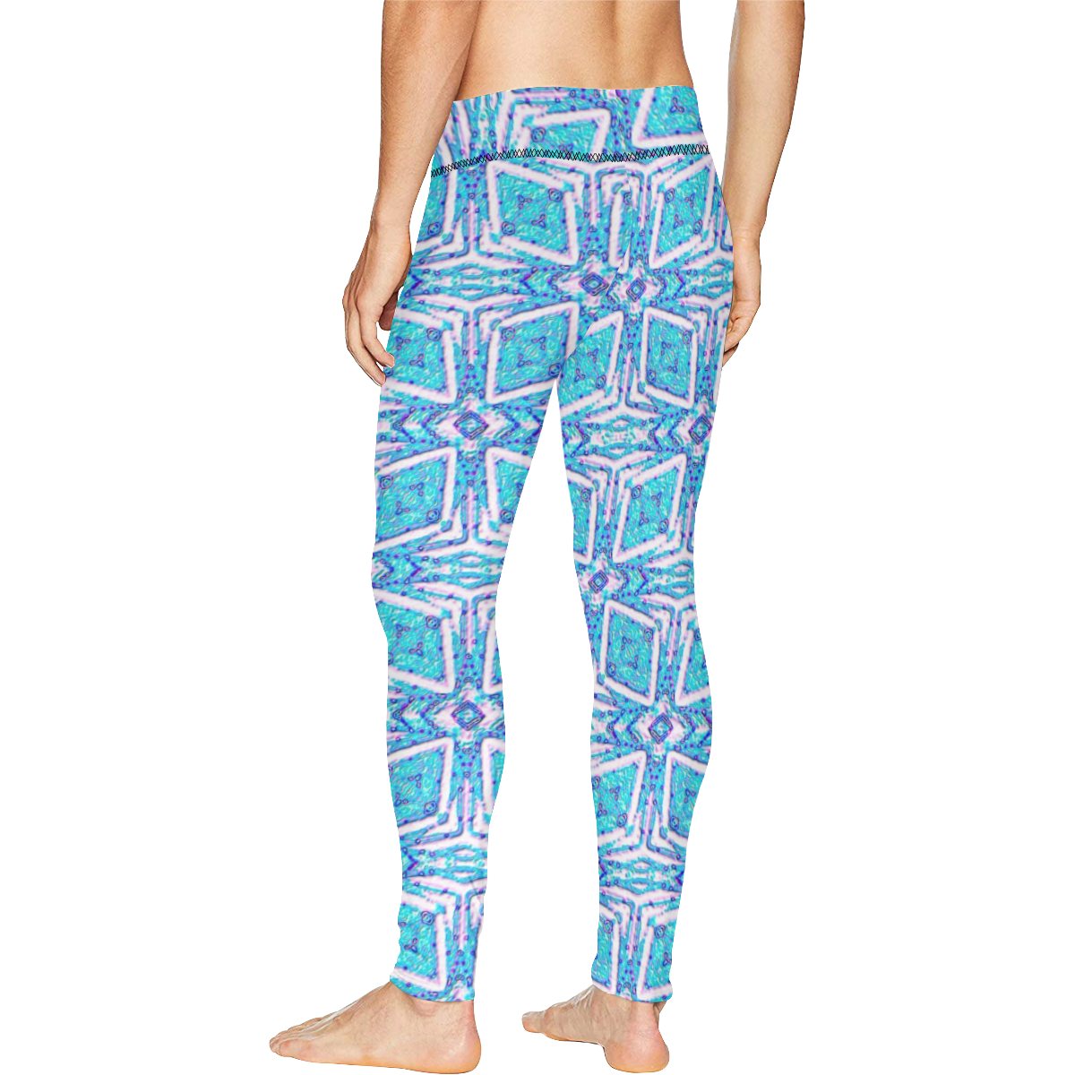 geometric doodle 1 Men's All Over Print Leggings (Model L38)