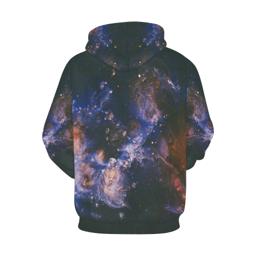 Hoodie Deep Space Colors All Over Print Hoodie for Men (USA Size) (Model H13)