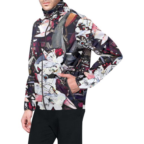 lost in the beauty of you 9b2b Unisex All Over Print Windbreaker (Model H23)