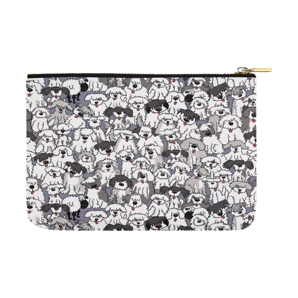 Sheepdogs On Watch ~ Original Carry-All Pouch 12.5''x8.5''