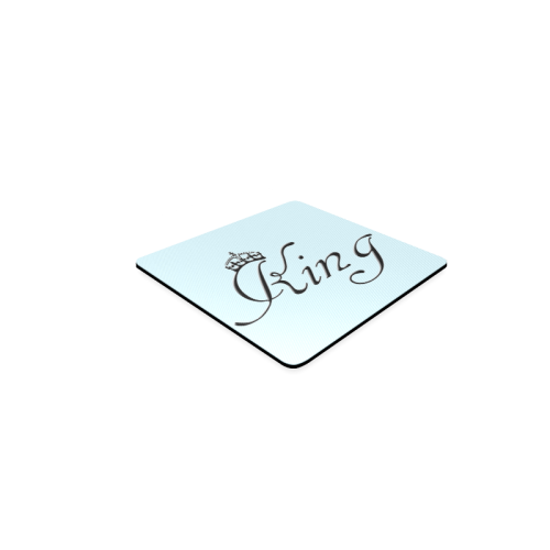 For the King / Blue Square Coaster