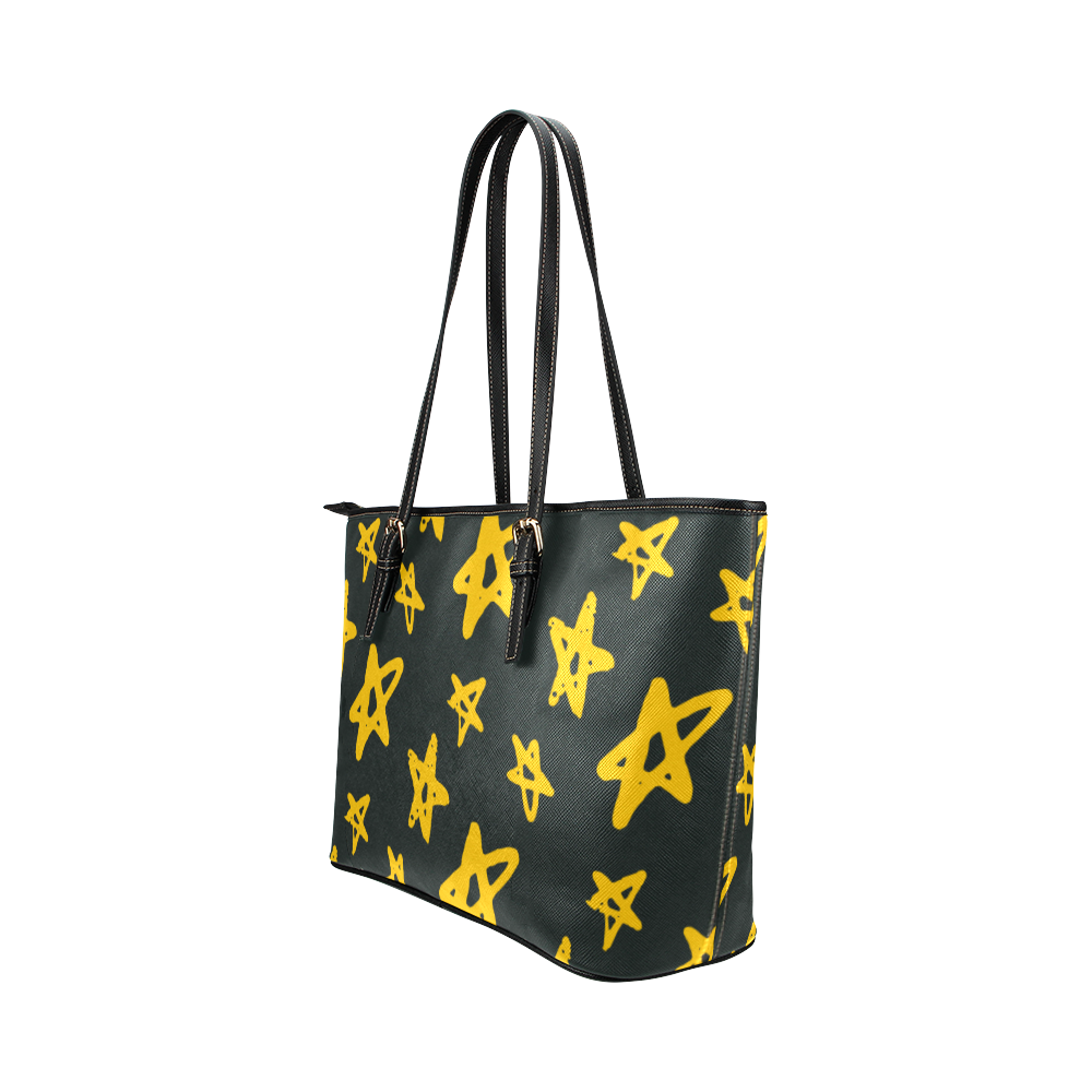 estrellas Leather Tote Bag/Small (Model 1651)
