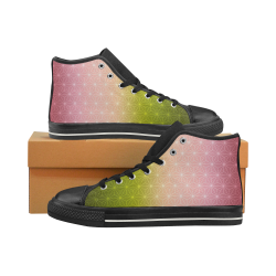 01 SPRING Women's Classic High Top Canvas Shoes (Model 017)