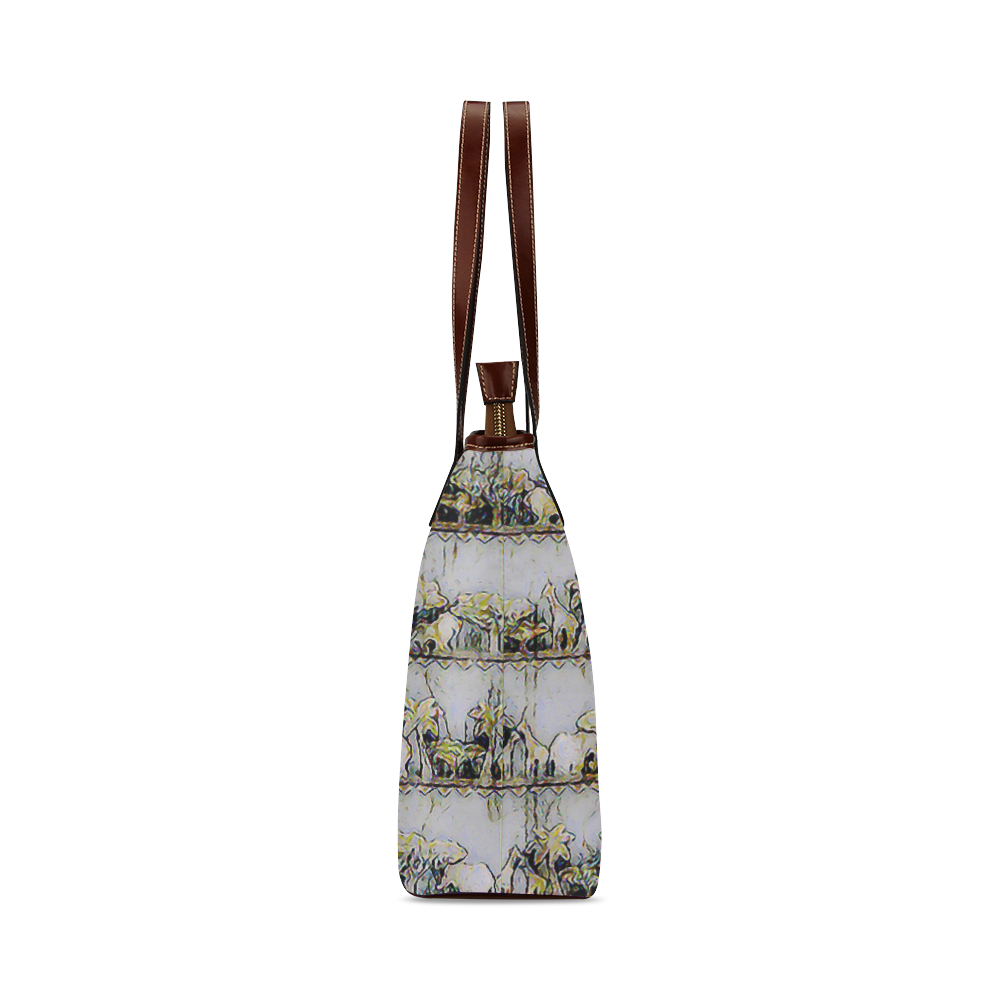 On a Shelf Shoulder Tote Bag (Model 1646)