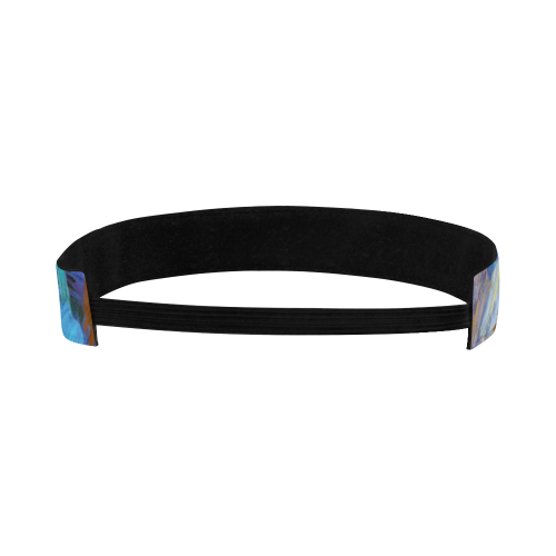 Colorful paint strokes Sports Headband