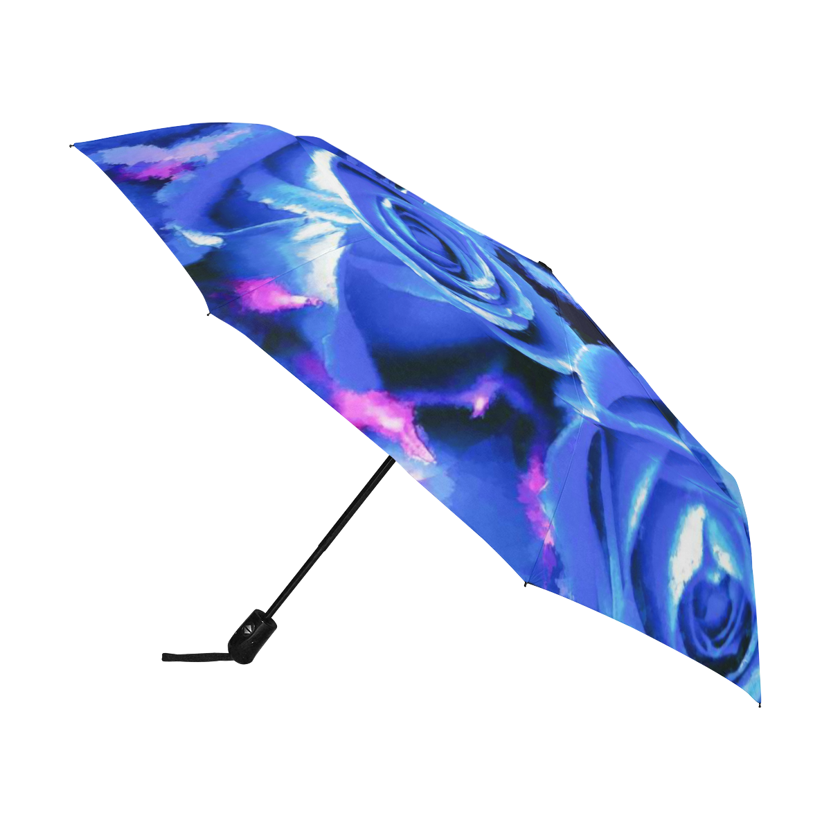 roses are blue Anti-UV Auto-Foldable Umbrella (U09)