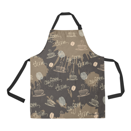 Fairlings Delight's Coffee Expressions Collection- Coffee Time 53086 All Over Print Apron