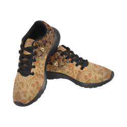 Wonderful decorative floral design Men's Running Shoes/Large Size (Model 020)
