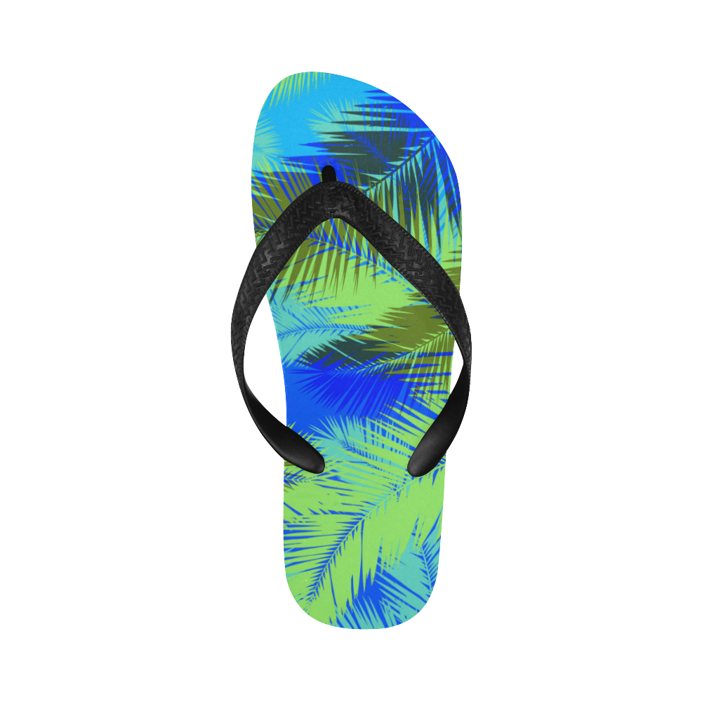 Tropical Island II Flip Flops for Men/Women (Model 040)