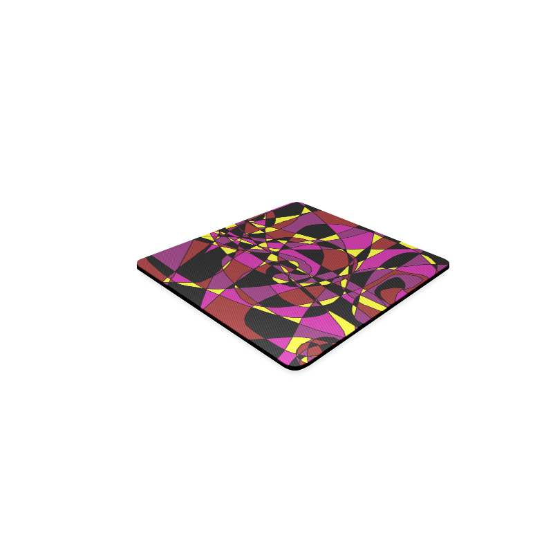 Multicolor Abstract Design S2020 Square Coaster