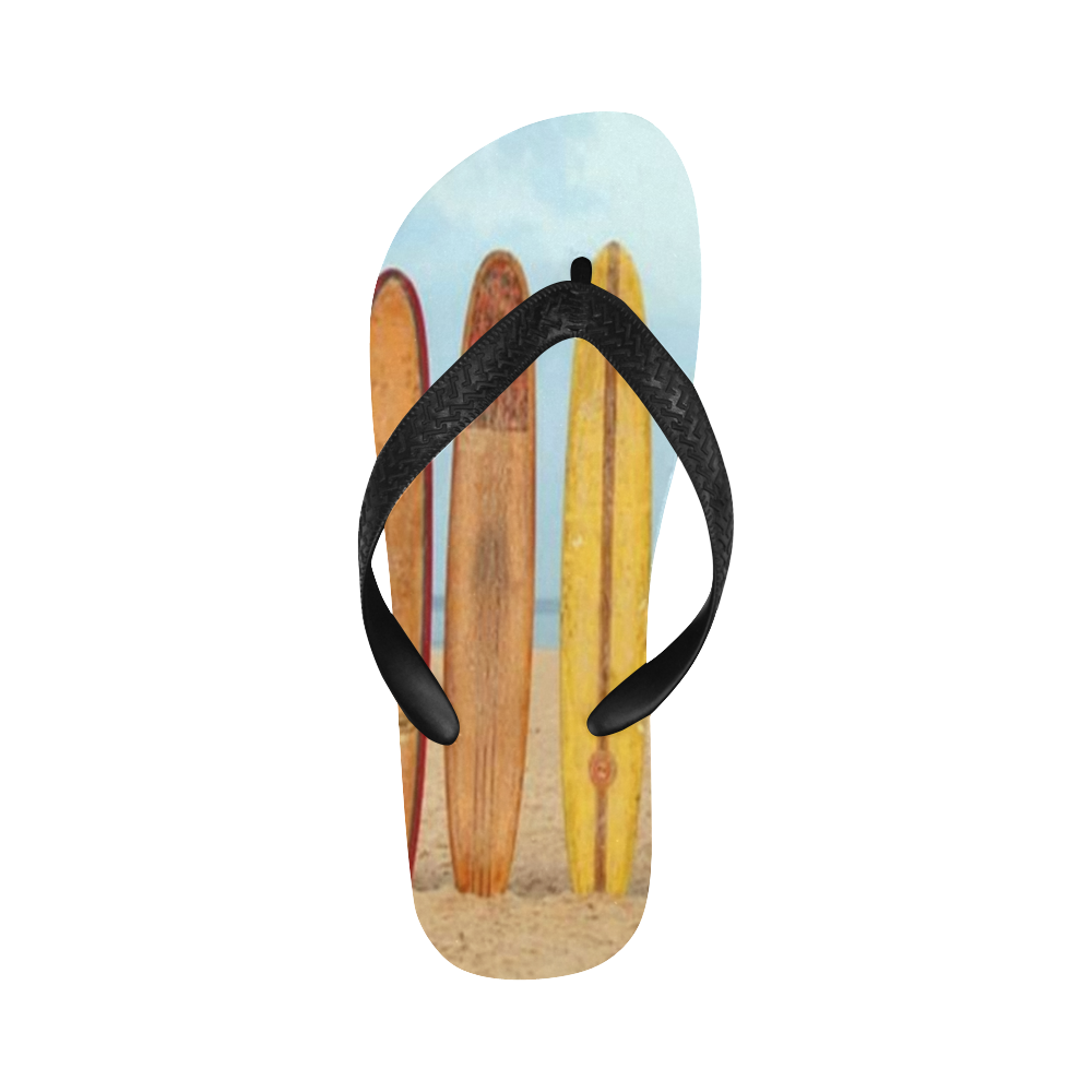 GONE SURFIN'  RETRO Flip Flops for Men/Women (Model 040)