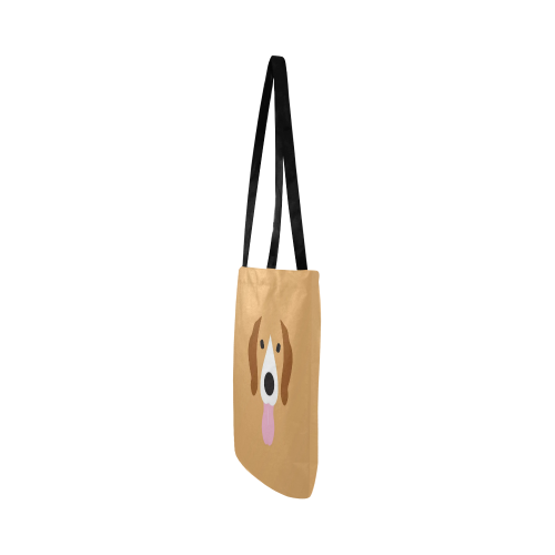 Beagle Minimalist Doggie Bag Reusable Shopping Bag Model 1660 (Two sides)