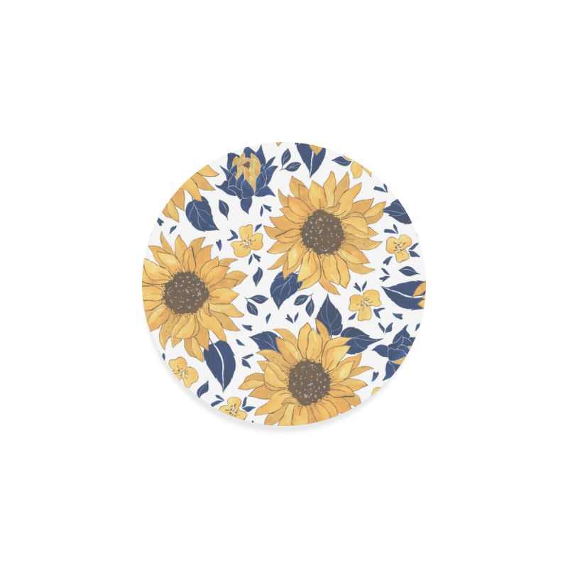 Sunflowers Round Coaster