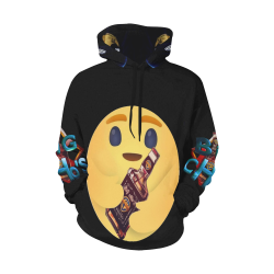 BCsEmoji All Over Print Hoodie for Men/Large Size (USA Size) (Model H13)