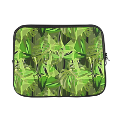 Tropical Jungle Leaves Camouflage Laptop Sleeve 11''