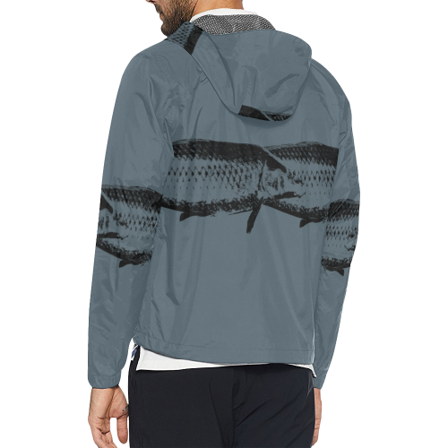 carp fish jacket Unisex All Over Print Windbreaker (Model H23)
