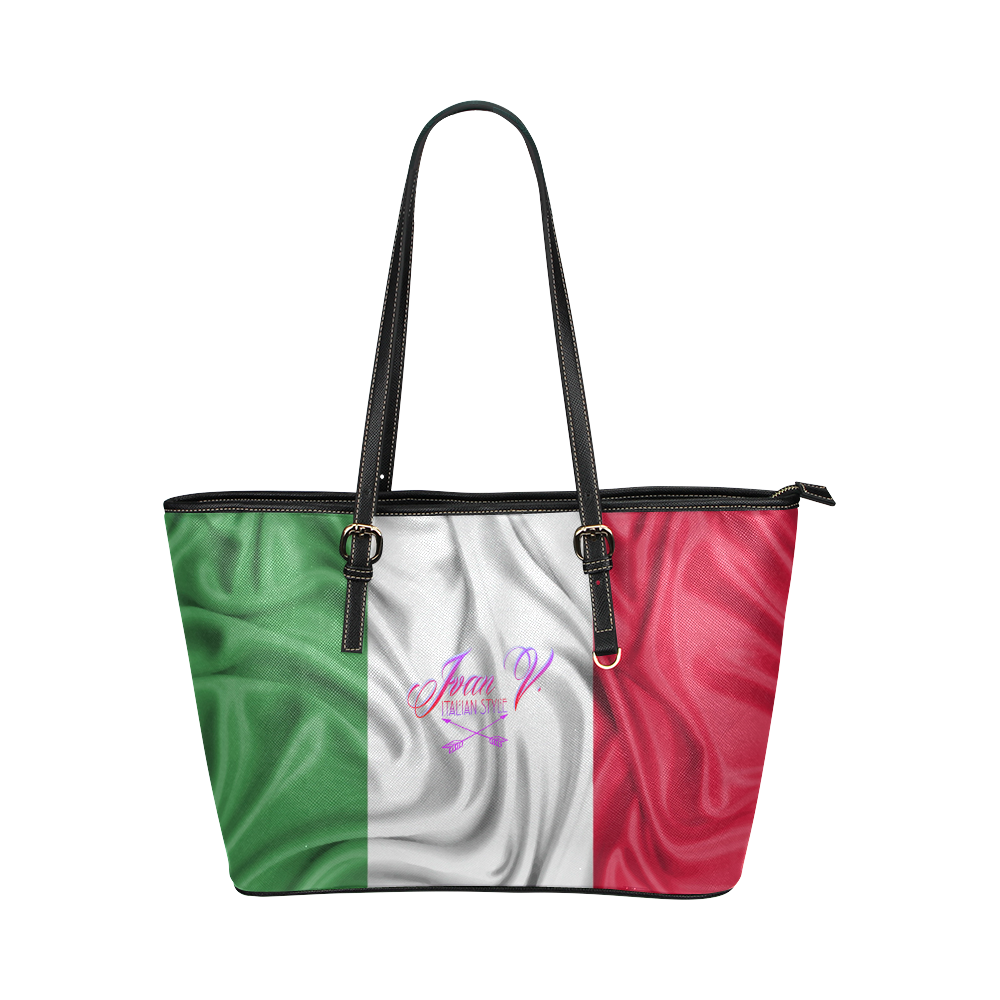Made in Italy, by Ivan Venerucci Italian Style Leather Tote Bag/Large (Model 1651)