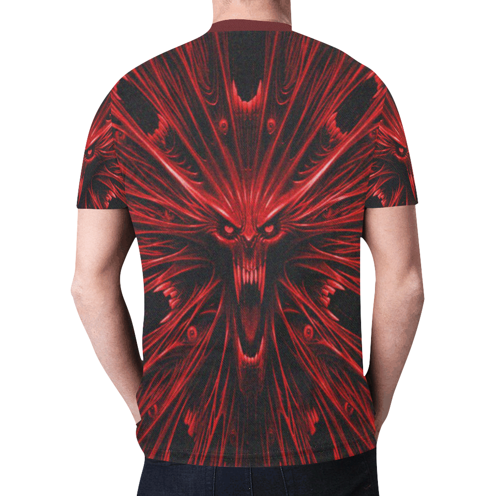 Demon Vampire Gothic Underground Graphic Tee New All Over Print T-shirt for Men (Model T45)
