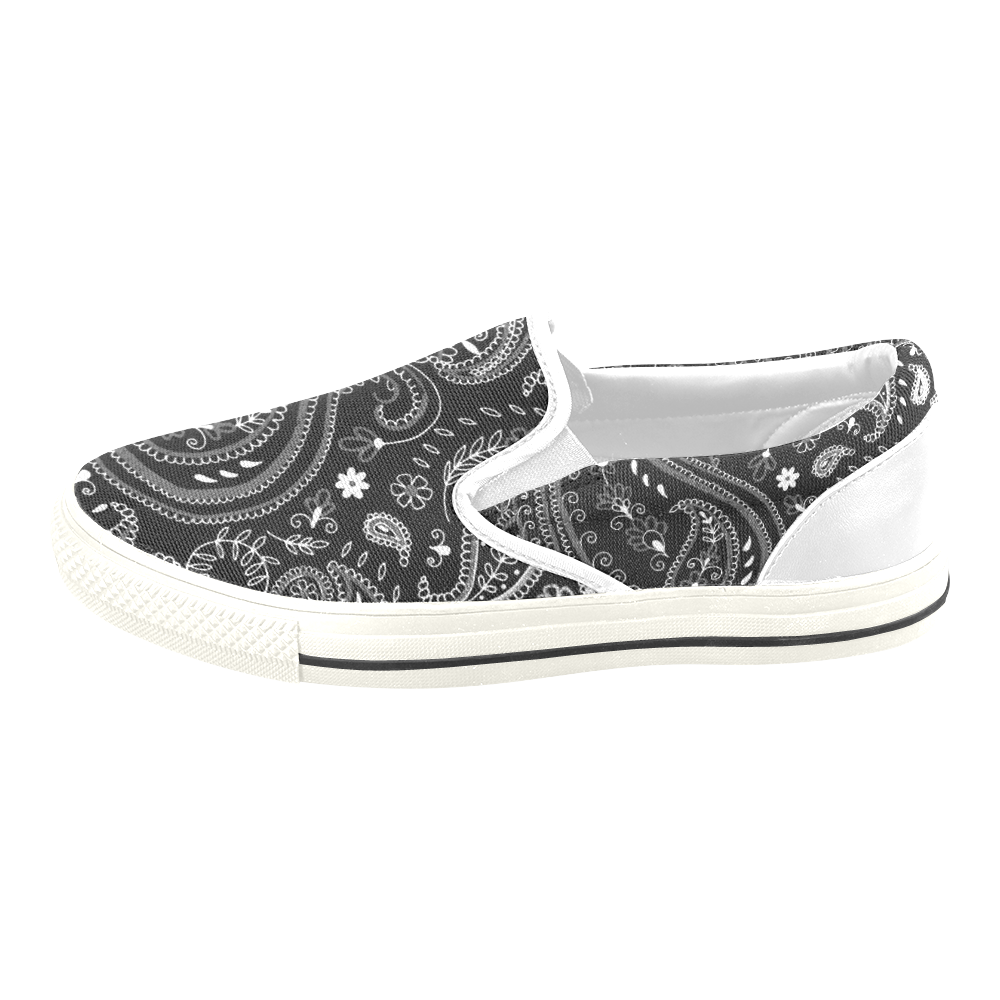 PAISLEY 7 Slip-on Canvas Shoes for Kid (Model 019)