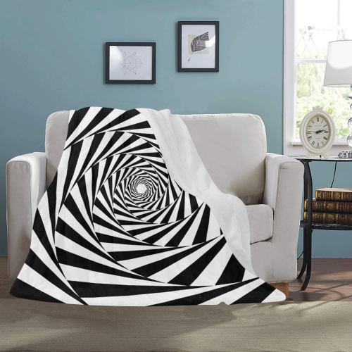 Spiral Ultra-Soft Micro Fleece Blanket 50"x60"