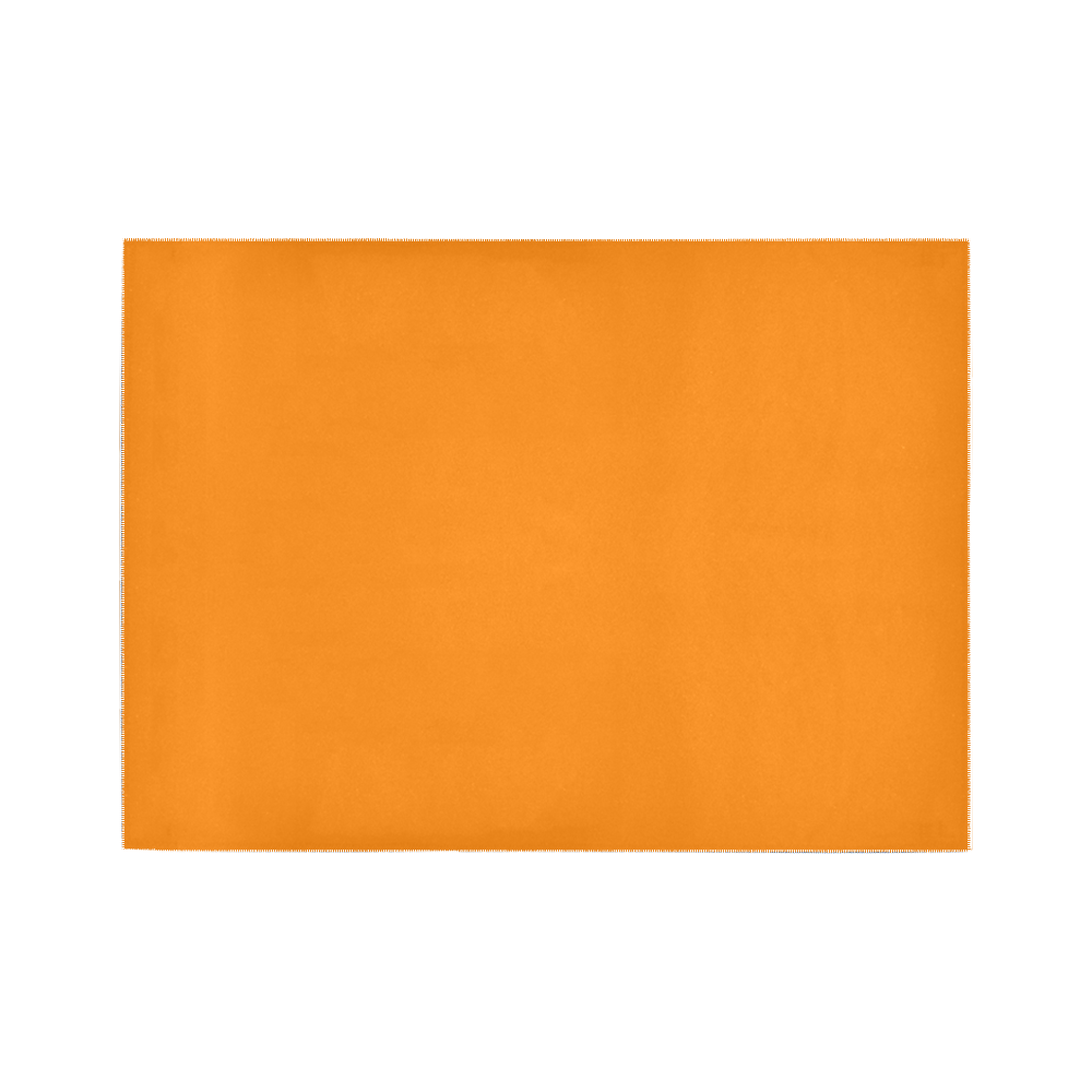 color UT orange Area Rug7'x5'