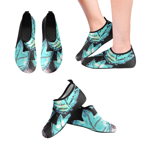 The Green Tea Women's Slip-On Water Shoes (Model 056)