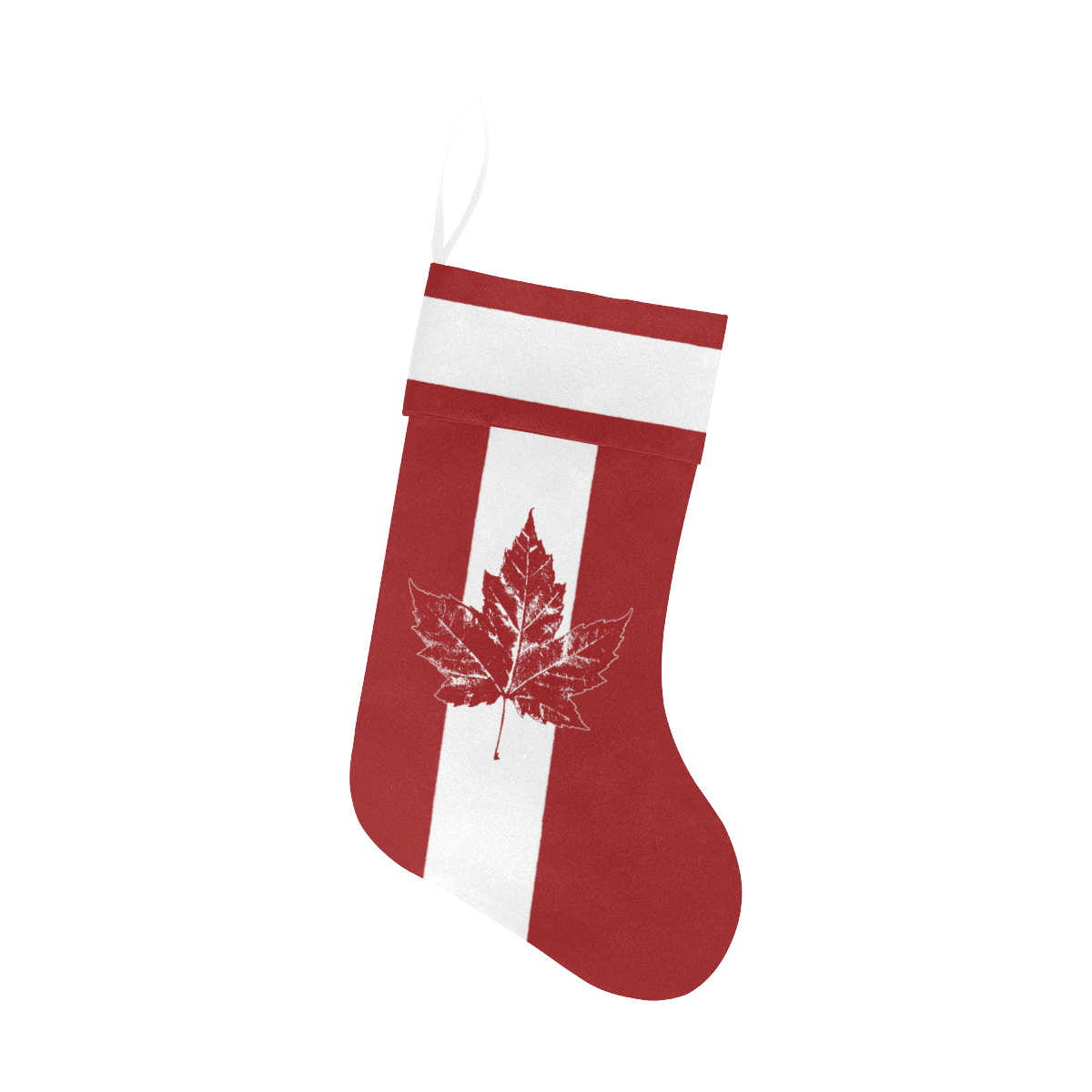 Canada Retro Personalized Christmas Stocking