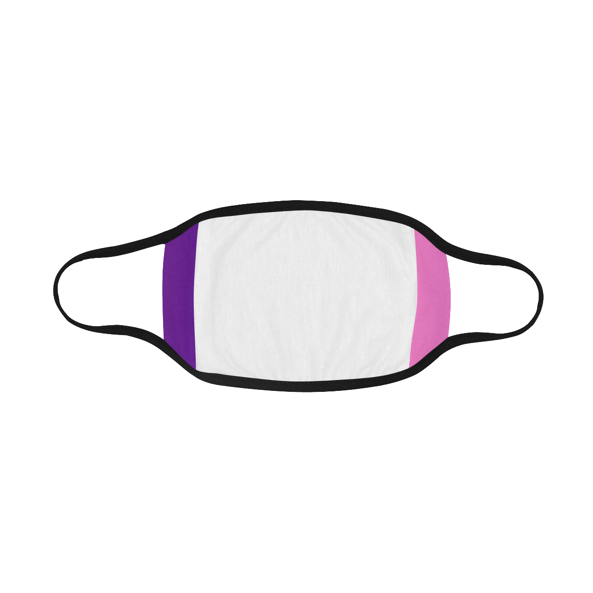 Purple and Fuschia Pink  Ombre Mouth Mask