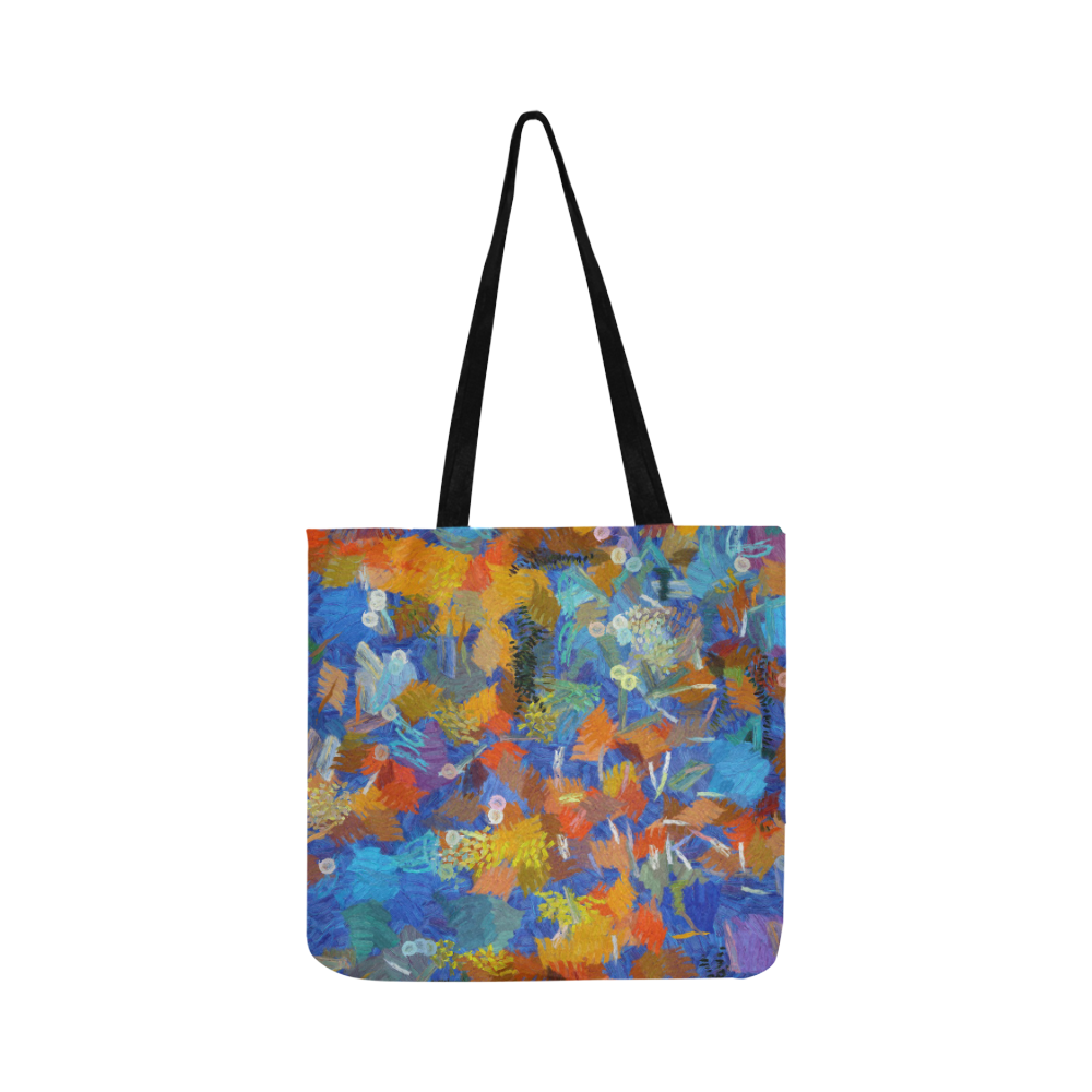 Colorful paint strokes Reusable Shopping Bag Model 1660 (Two sides)