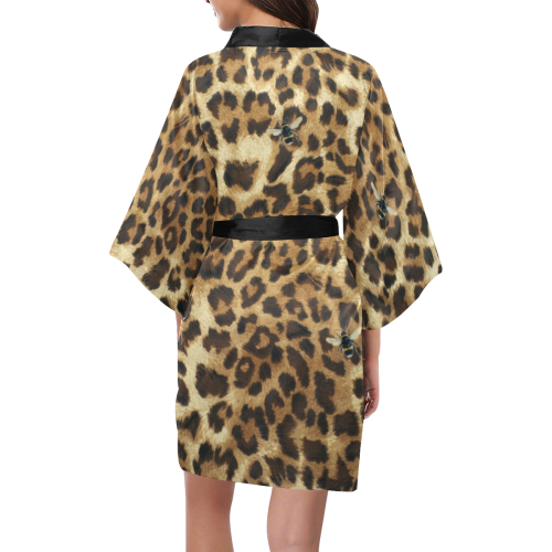Buzz Leopard Kimono Robe